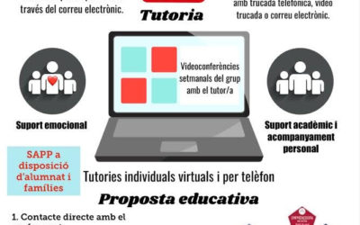 Tutories individuals virtuals i per telèfon